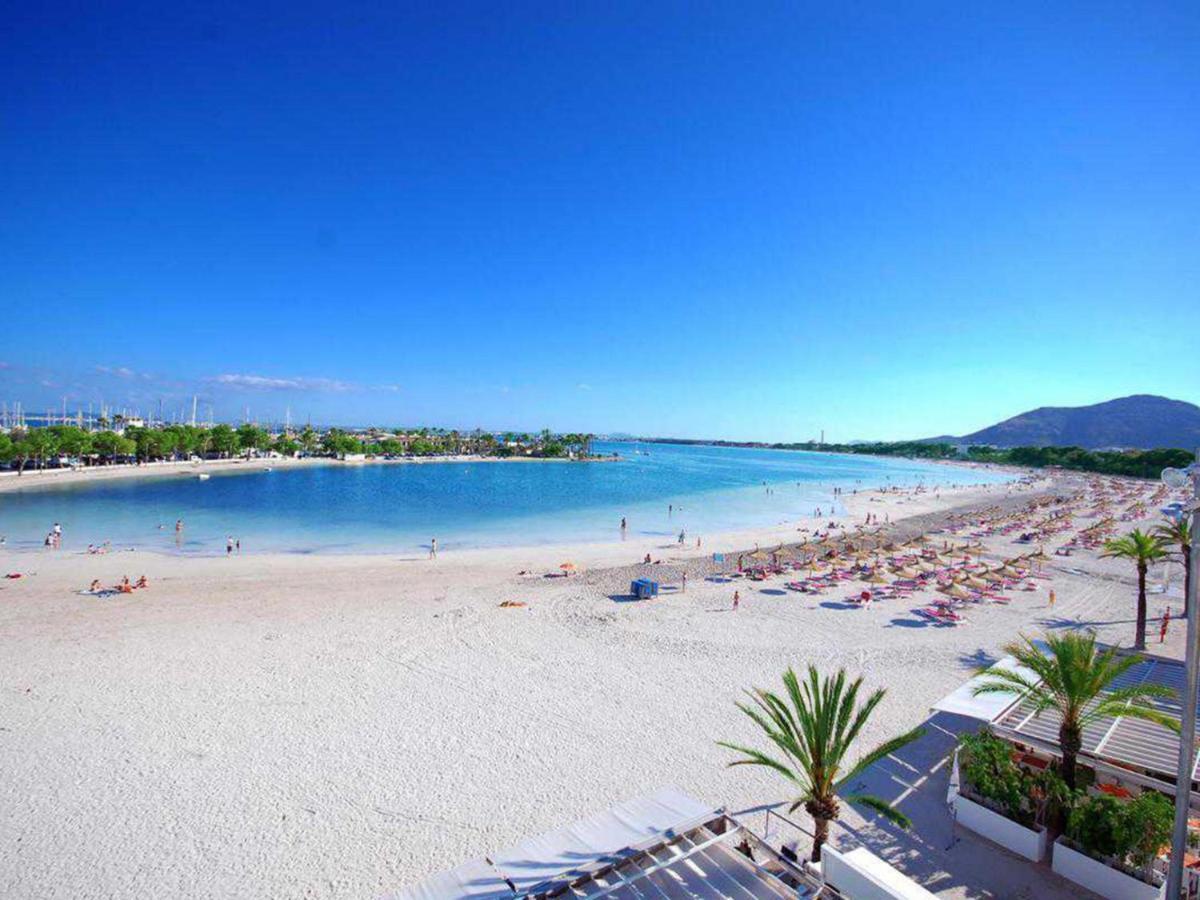 Apartamento Arcoiris, Con Piscina Y Junto A Playa De Alcudia Buitenkant foto